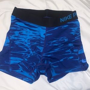 Blue Nike Pros